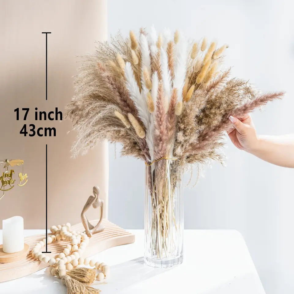 Dried Pampas Grass Bouquet - Boho Home Decor | sitezone test 02