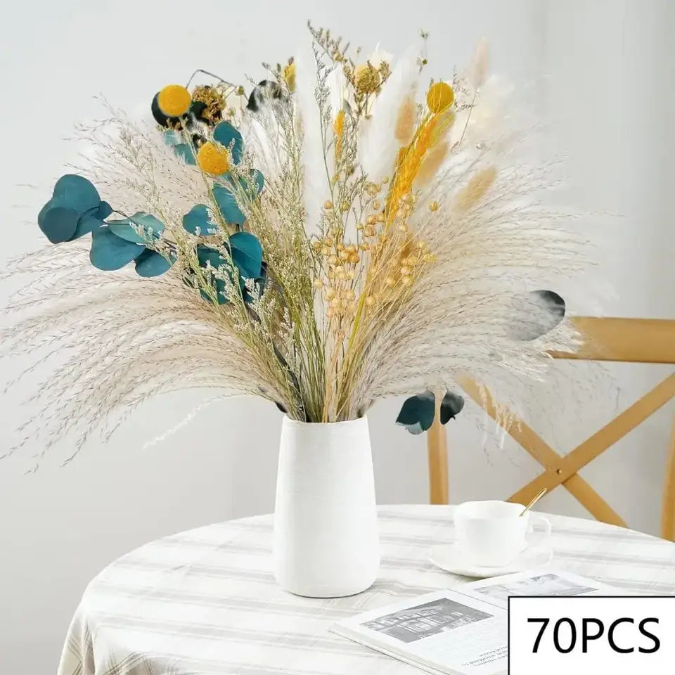 Dried Pampas Grass Bouquet - Modern Home Decor