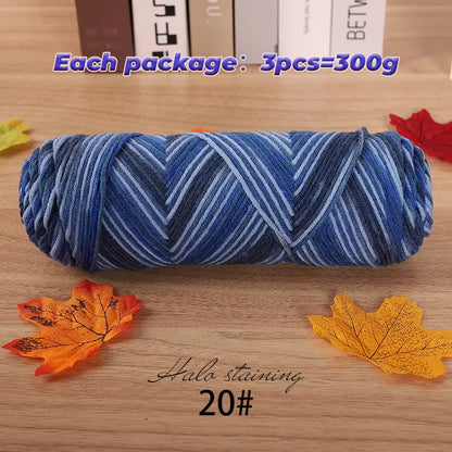Dyed Milk Cotton Yarn - DIY Knitting & Crochet | sitezone test 02