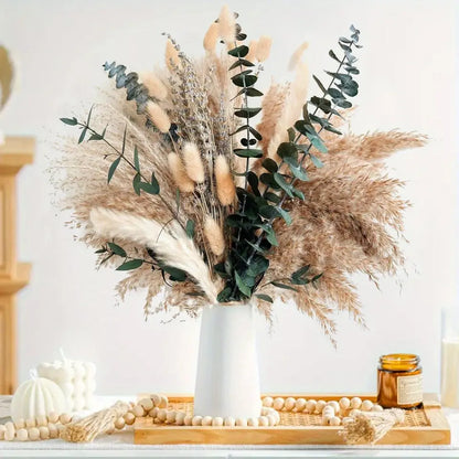Dried Pampas Grass Bouquet – Boho Home Decor