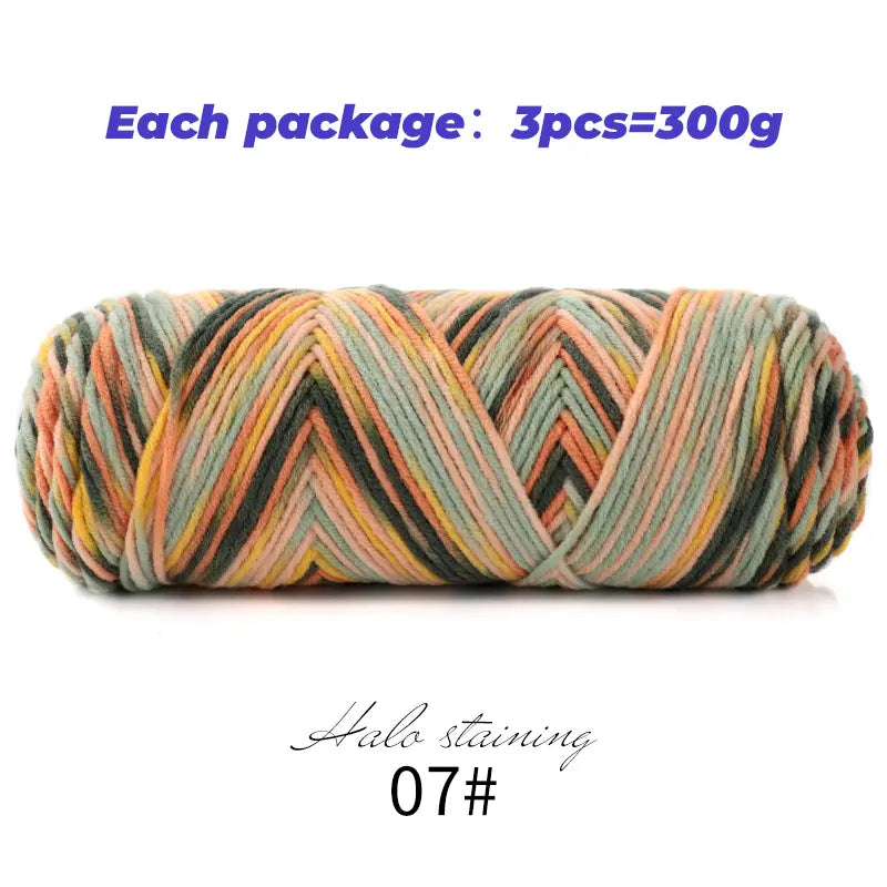 Dyed Milk Cotton Yarn - DIY Knitting & Crochet | sitezone test 02