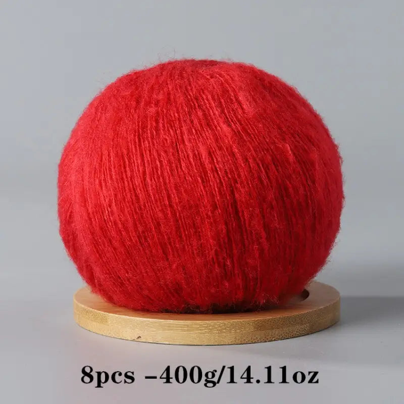 Mohair Yarn Set - Soft & Skin-Friendly for DIY Projects