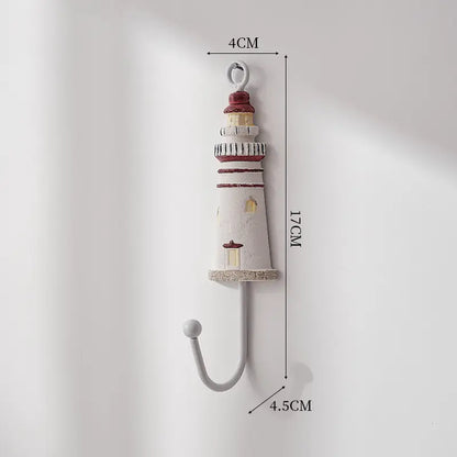 Starfish Wall Hook – Antique Blue, Coastal Charm