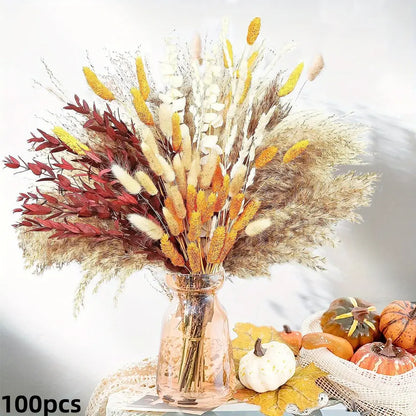 Dried Pampas Grass Bouquet – Boho Home Decor