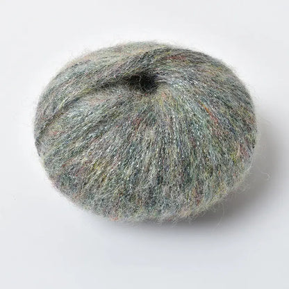 Sequin Mohair Crochet Yarn - Soft & Warm for Baby Projects