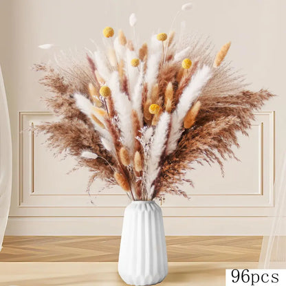 Dried Pampas Grass Bouquet – Boho Home Decor