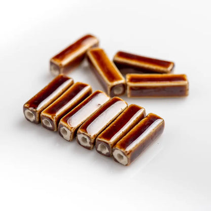 Ceramic Strip Beads - Color-Changing for Jewelry Making