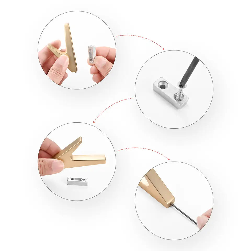 Creative 5-Pack Matte Robe Hooks, Stylish Bathroom Decor For Hanging Robes, Keys, And Hats.