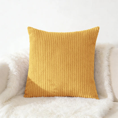 Corduroy Pillow Cover - Soft Flannel Cushion