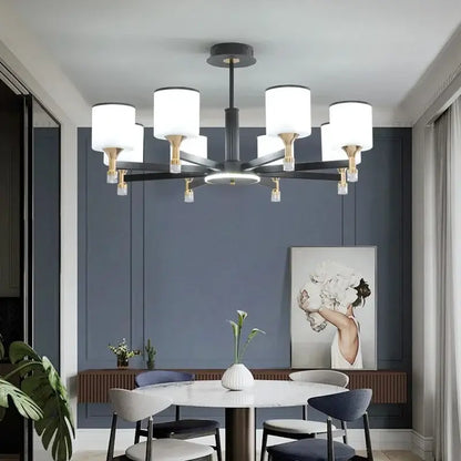 Modern Gold Chandelier - Luxury Lighting for Living Room