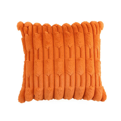 Plush Cushion Cover - Soft Sofa Pillow