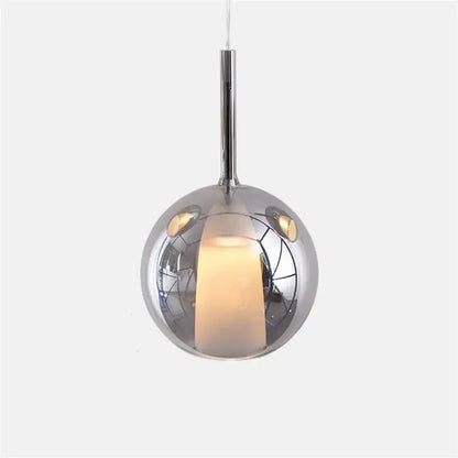 Italian Bubble Glass Pendant Light – Luxury LED for Dining