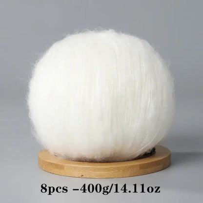 Mohair Yarn Set - Soft & Skin-Friendly for DIY Projects