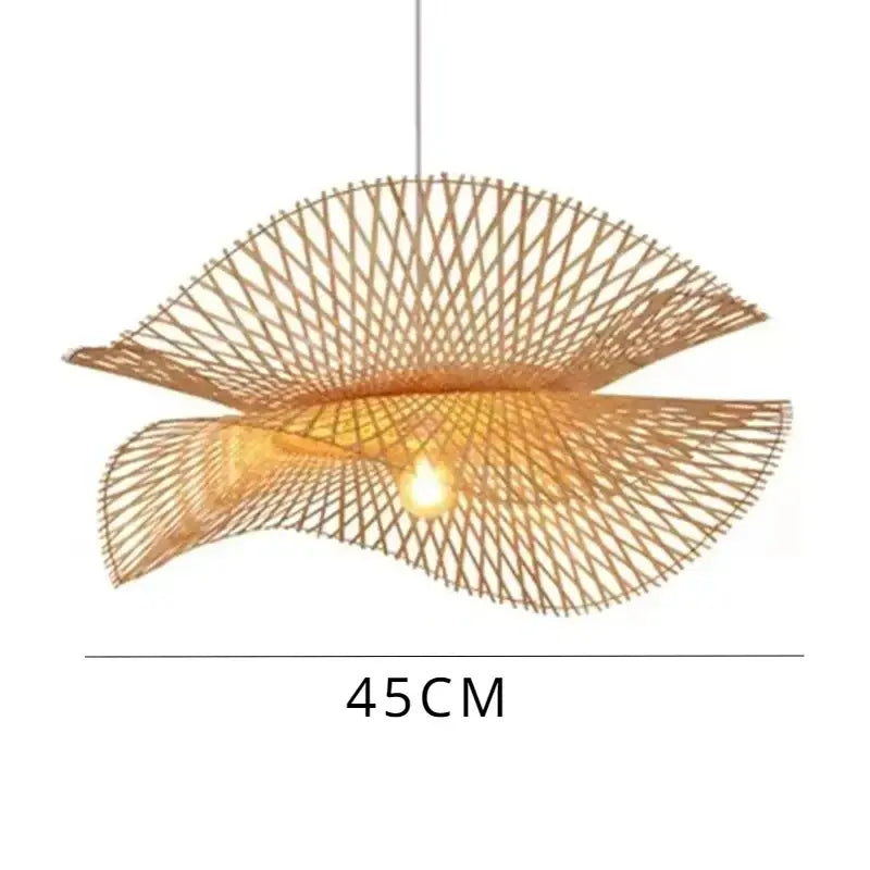 Rattan Chandelier - Handwoven for Cafe & Dining