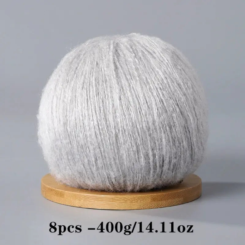 Mohair Yarn Set - Soft & Skin-Friendly for DIY Projects