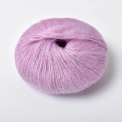 Sequin Mohair Crochet Yarn - Soft & Warm for Baby Projects