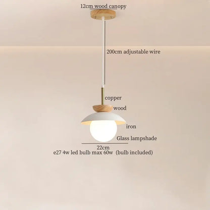 Nordic Wood Pendant Light – Modern Bar Lighting | sitezone test 02