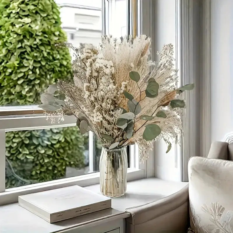 Dried Pampas Grass Bouquet - Modern Home Decor