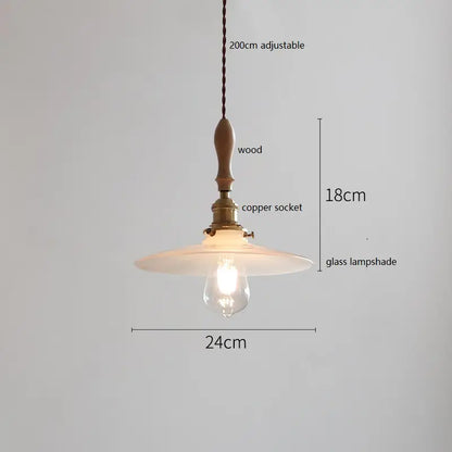 IWHD Schmetterling Keramik LED Pendelleuchte neben Holzgriff Kupfer Sockel Home Decor Schlafzimmer Esszimmer Wohnzimmer Licht Hängelampe