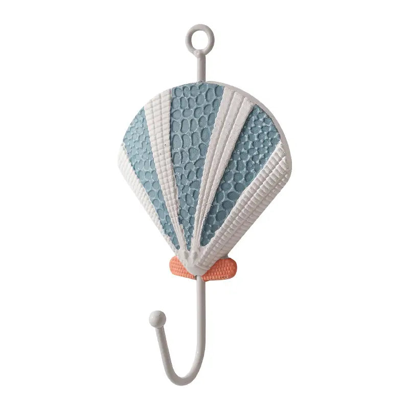 Starfish Wall Hook – Antique Blue, Coastal Charm