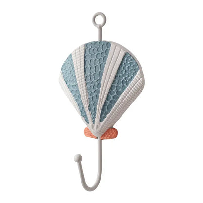 Starfish Wall Hook – Antique Blue, Coastal Charm