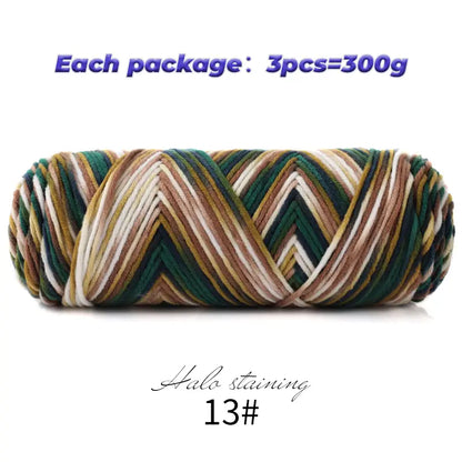 Dyed Milk Cotton Yarn - DIY Knitting & Crochet | sitezone test 02