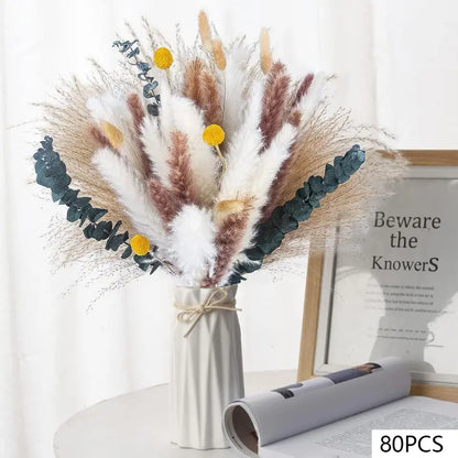Dried Pampas Grass Bouquet - Boho Home Decor | sitezone test 02