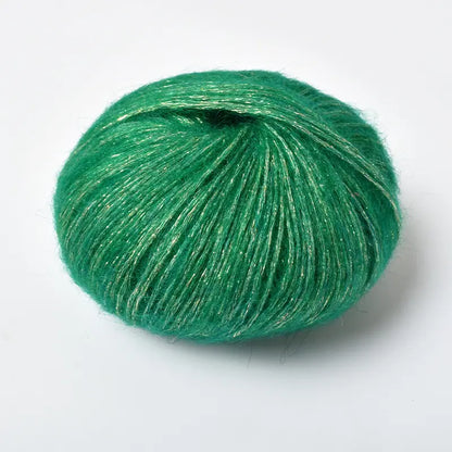 Sequin Mohair Crochet Yarn - Soft & Warm for Baby Projects