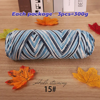 Dyed Milk Cotton Yarn - DIY Knitting & Crochet | sitezone test 02