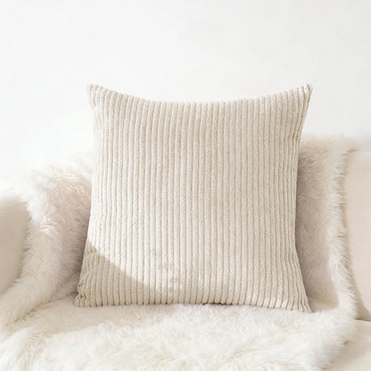 Corduroy Pillow Cover - Soft Flannel Cushion