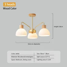 Nordic LED Chandelier – Modern Design for Living Room