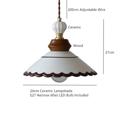 Ceramic Pendant Light - Japanese Style for Dining Room | sitezone test 02