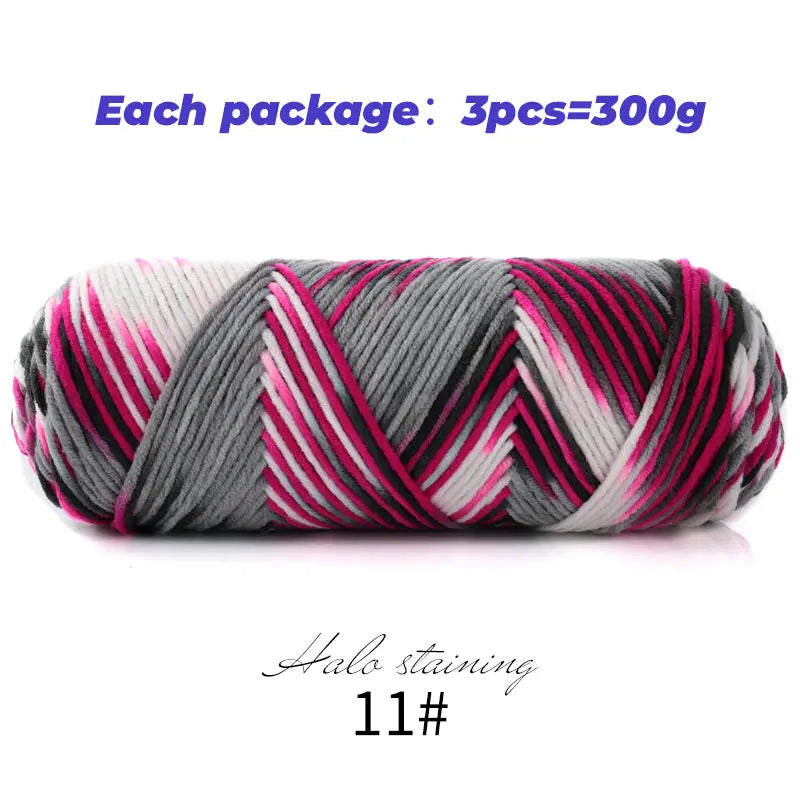 Dyed Milk Cotton Yarn - DIY Knitting & Crochet | sitezone test 02