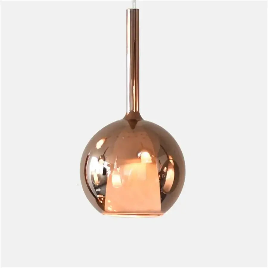 Italian Bubble Glass Pendant Light – Luxury LED for Dining