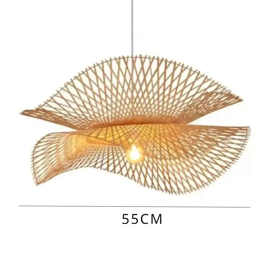 Rattan Chandelier - Handwoven for Cafe & Dining