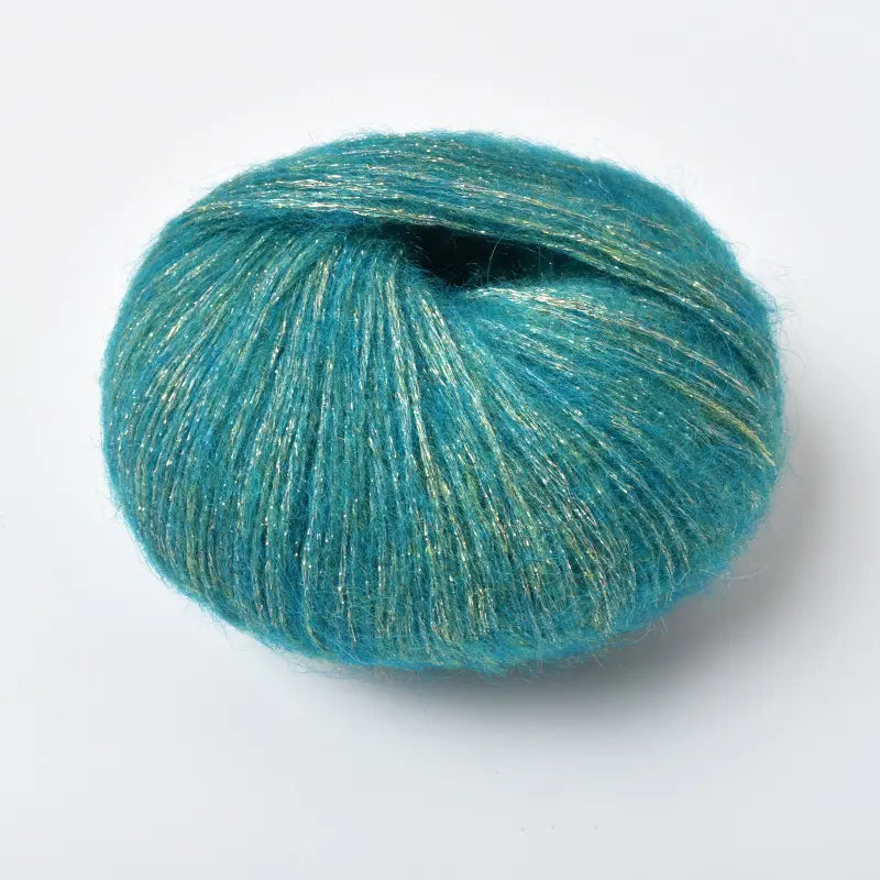 Sequin Mohair Crochet Yarn - Soft & Warm for Baby Projects