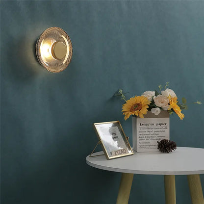 Moderne Farbige Glas Wand Lampen Nordic Led Beleuchtung Schüssel Hängen Wandlampen Wohnzimmer Schlafzimmer Nacht Lampe Indoor Decor Leuchten