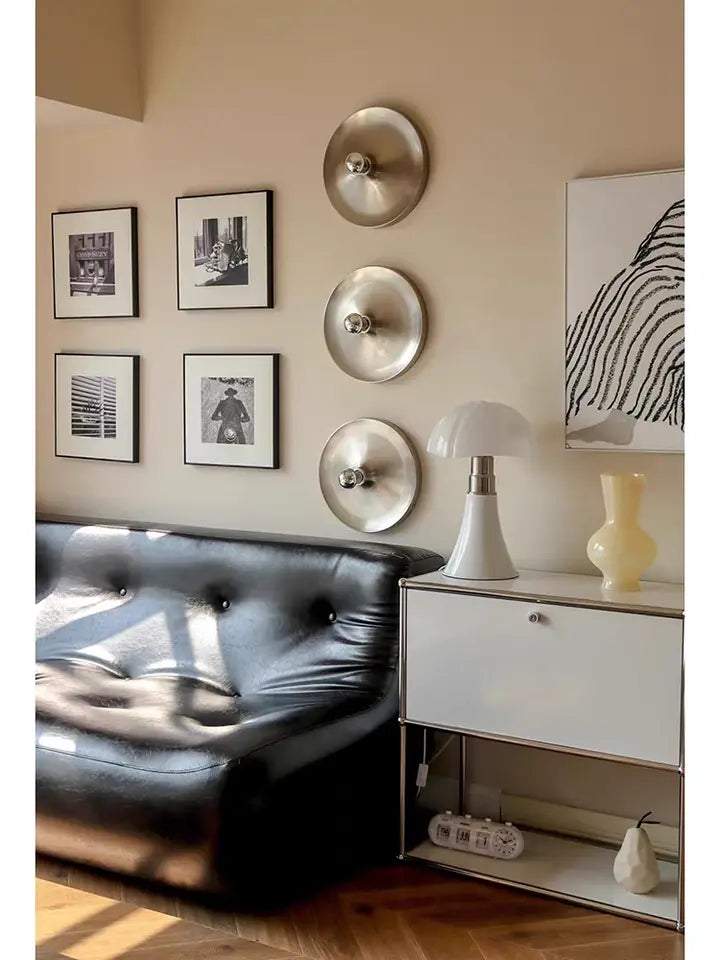 Retro UFO Wall Lamp – Bauhaus Design for Stylish Decor