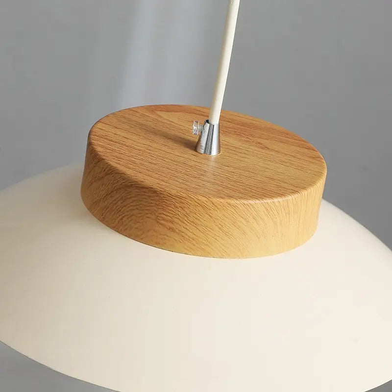 Cream Wind LED Pendant Light - Soft Ambient Lighting