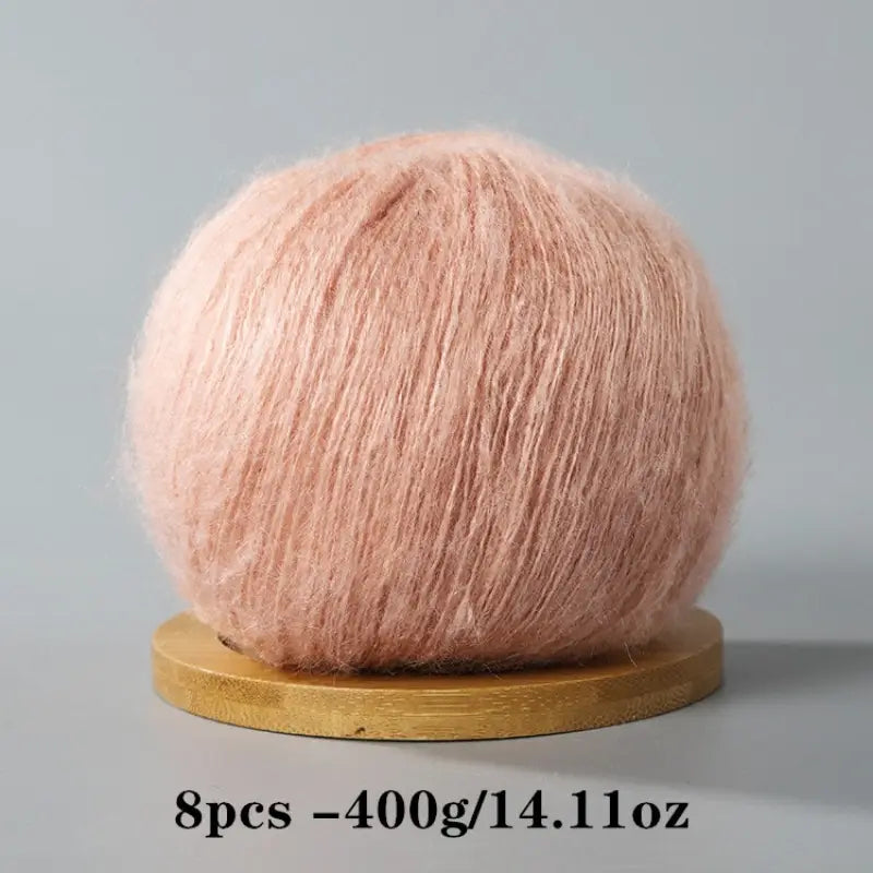 Mohair Yarn Set - Soft & Skin-Friendly for DIY Projects