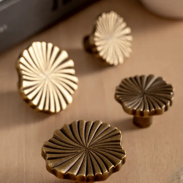 Brass Cup Pulls - Vintage Cabinet Hardware | sitezone test 02