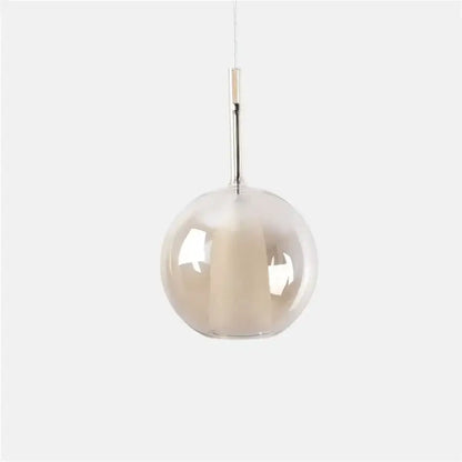 Italian Bubble Glass Pendant Light – Luxury LED for Dining