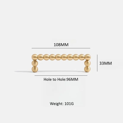 Solid Brass Ball Knobs - Modern Cabinet Hardware | sitezone test 02