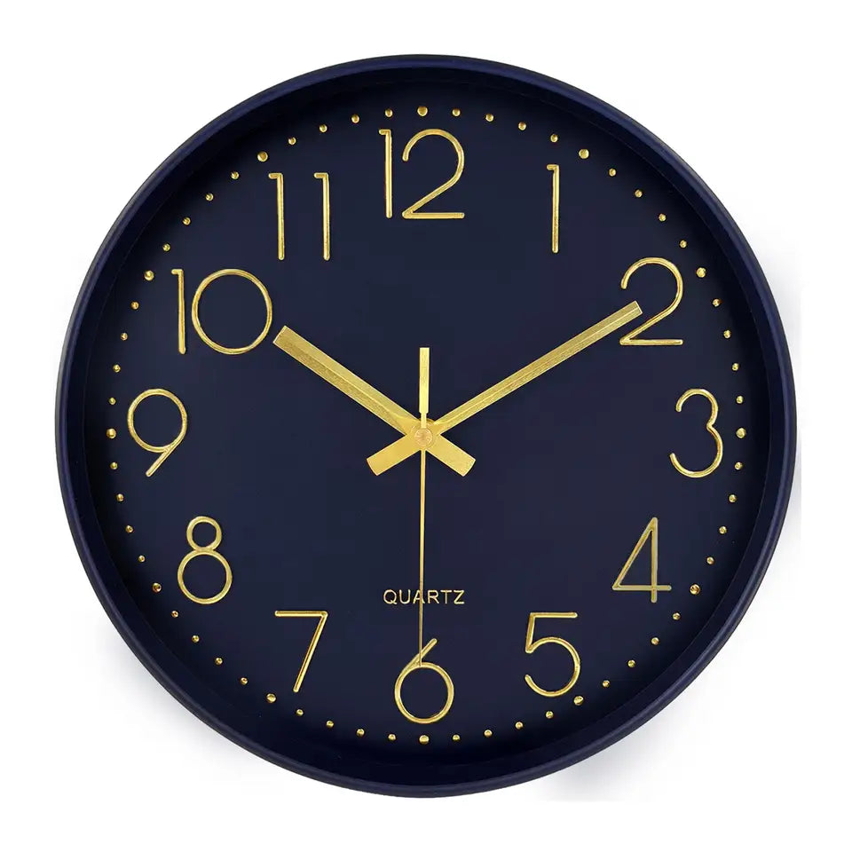Minimalist Quartz Wall Clock – Silent, Modern Design