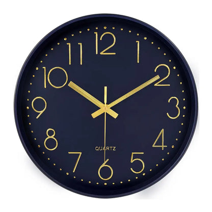 Minimalist Quartz Wall Clock – Silent, Modern Design