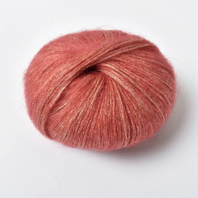 Sequin Mohair Crochet Yarn - Soft & Warm for Baby Projects