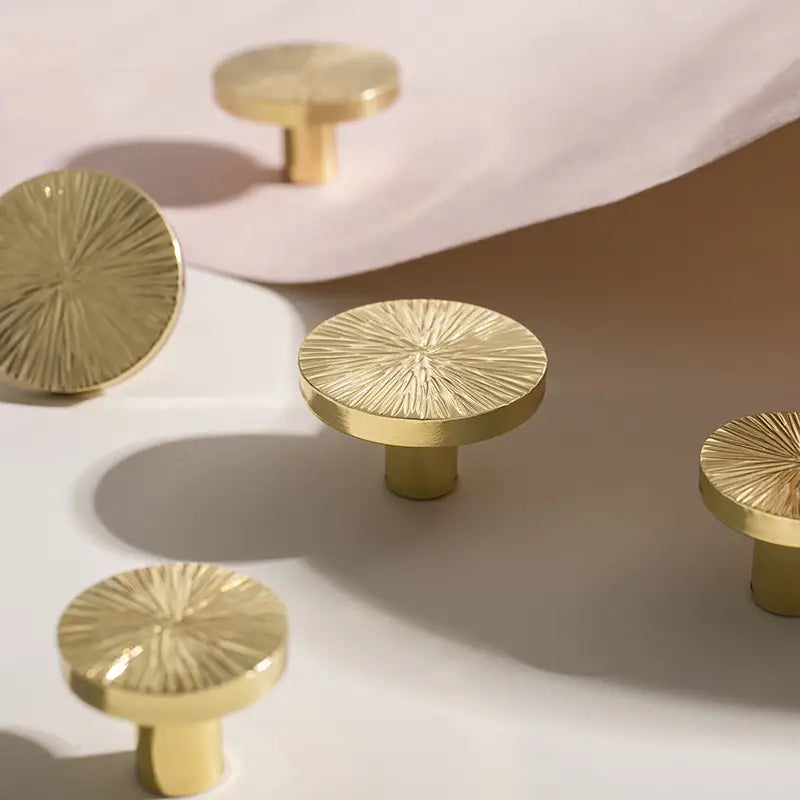 Gold Hammered Cabinet Knob – Luxury Drawer Pulls | sitezone test 02