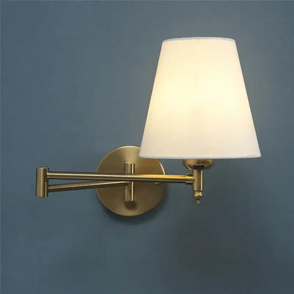 Modern Adjustable Led Wall Lamps For Bedroom And Study, Minimalist Design, Folding And Rotating Arm.