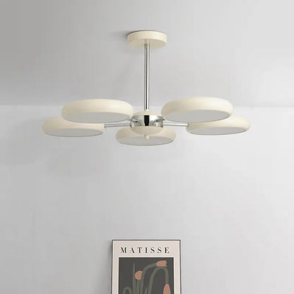 Cream Beige Pendant Light – Modern Minimalist Design