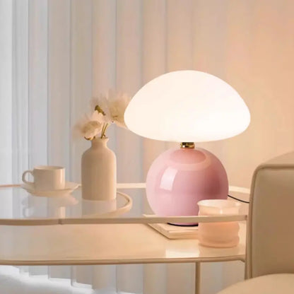 Mushroom Table Lamp - USB Charging & Mood Lighting